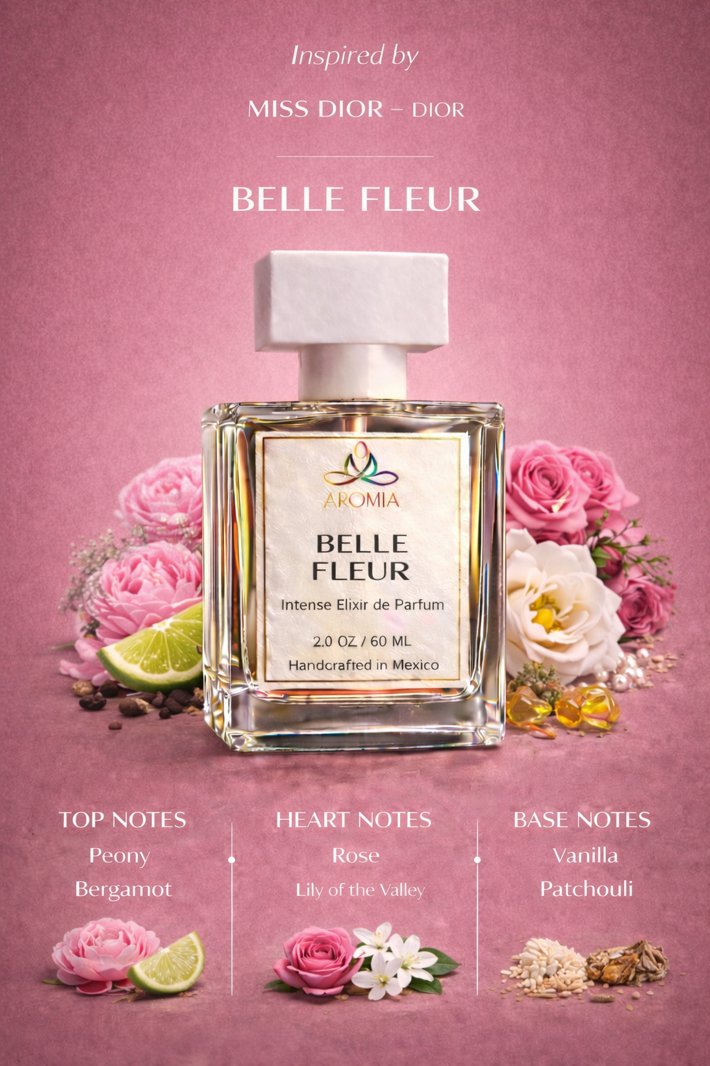 Belle Fleur Inspired by Miss Dior Eau de Parfum