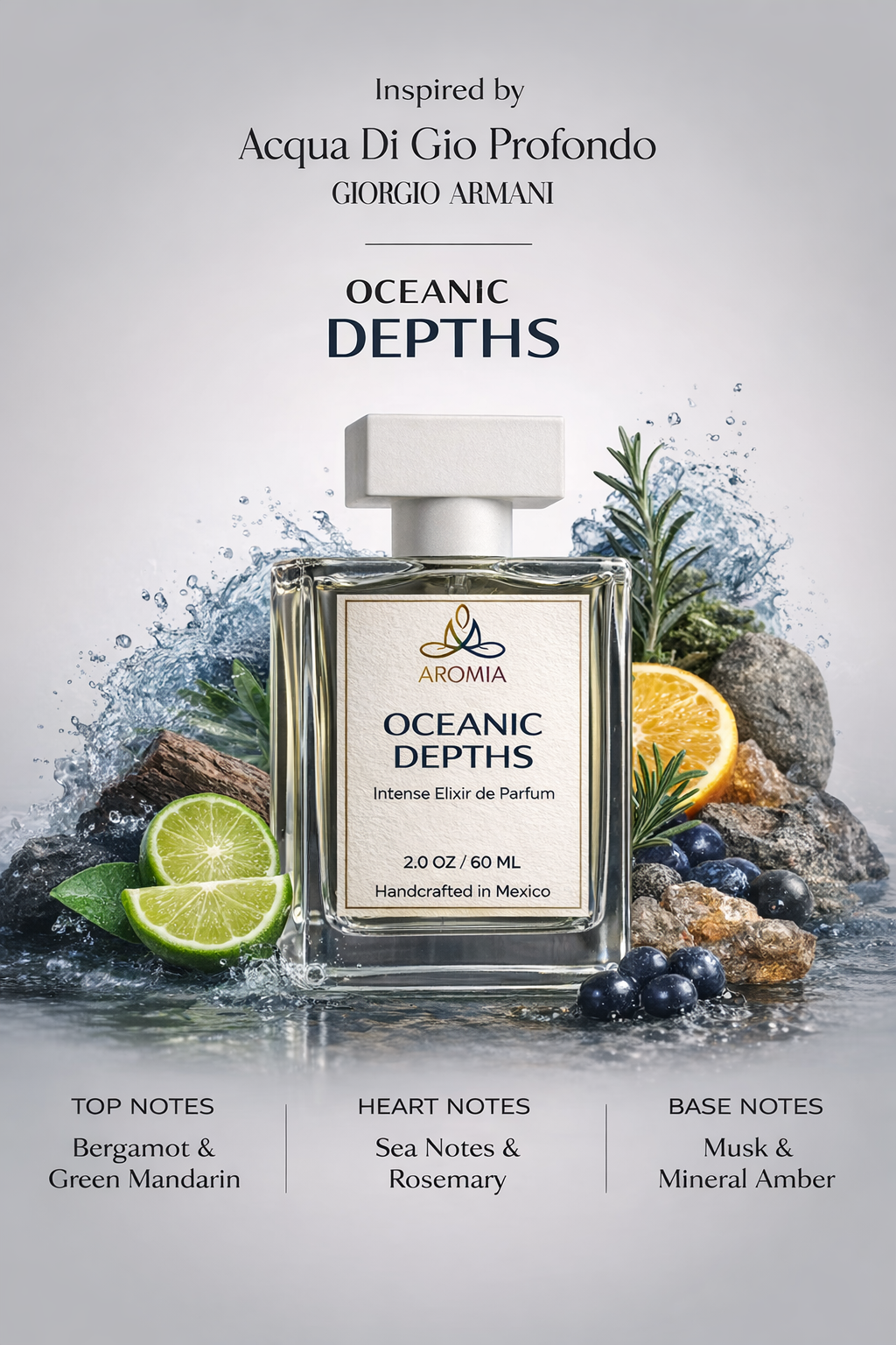 Oceanic Depths (Inspired by Acqua Di Gio Profondo Armani)