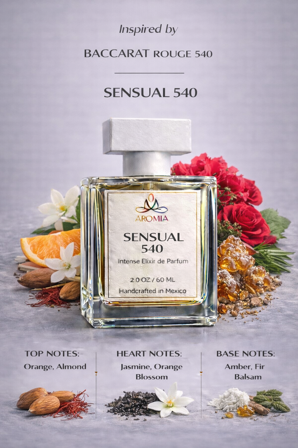 Sensual 540 (Inspired by Baccarat Rouge 540)