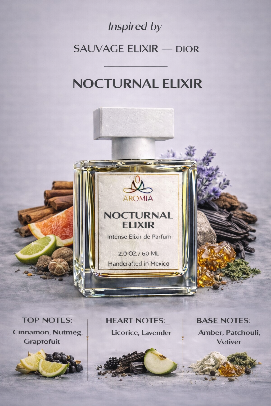 Nocturnal Elixir (inspired by Sauvage Elixir Dior)